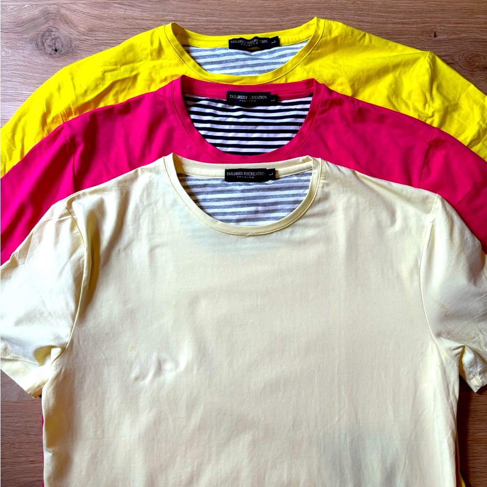 NWOT Tailored Recreation Premium T-shirts (3 pack)